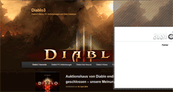 Desktop Screenshot of diablo3.lv99.de