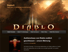 Tablet Screenshot of diablo3.lv99.de